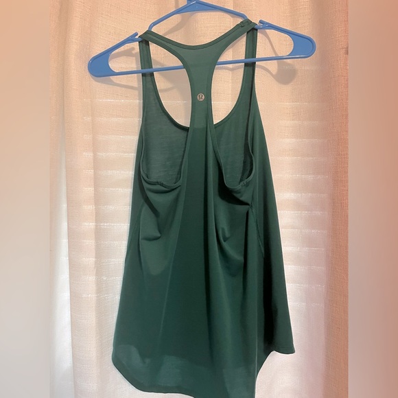 Green Lululemon tank - Picture 2 of 2